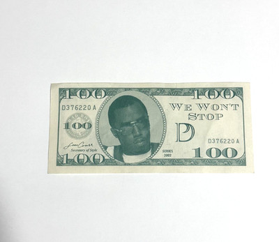 Vintage Sean P Diddy Combs Money Concert Rare Puff Daddy Puffy