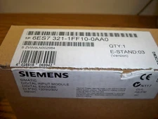 Siemens 6ES7 321-1FF10-0AA0 Simatic S7 Digital Input Module 120/230V Surplus