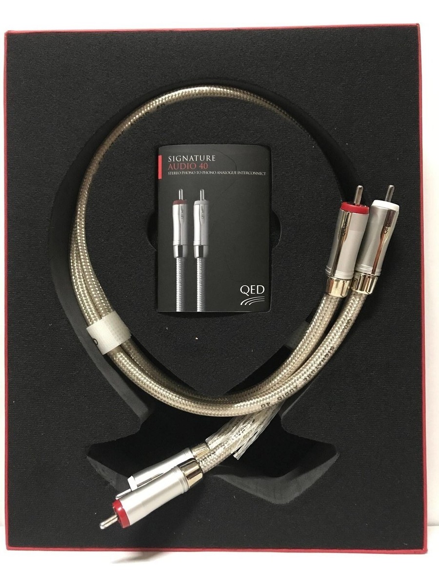 QED Signature Audio 40 L=1.0m QED 0 Audio Interconnect – To