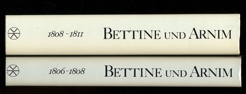 BETTINE UND ARNIM–Briefe 1806–1811★2 Bände mit SU★Knecht Verlag 1986/87★S. GUT++ - Bild 3 von 12