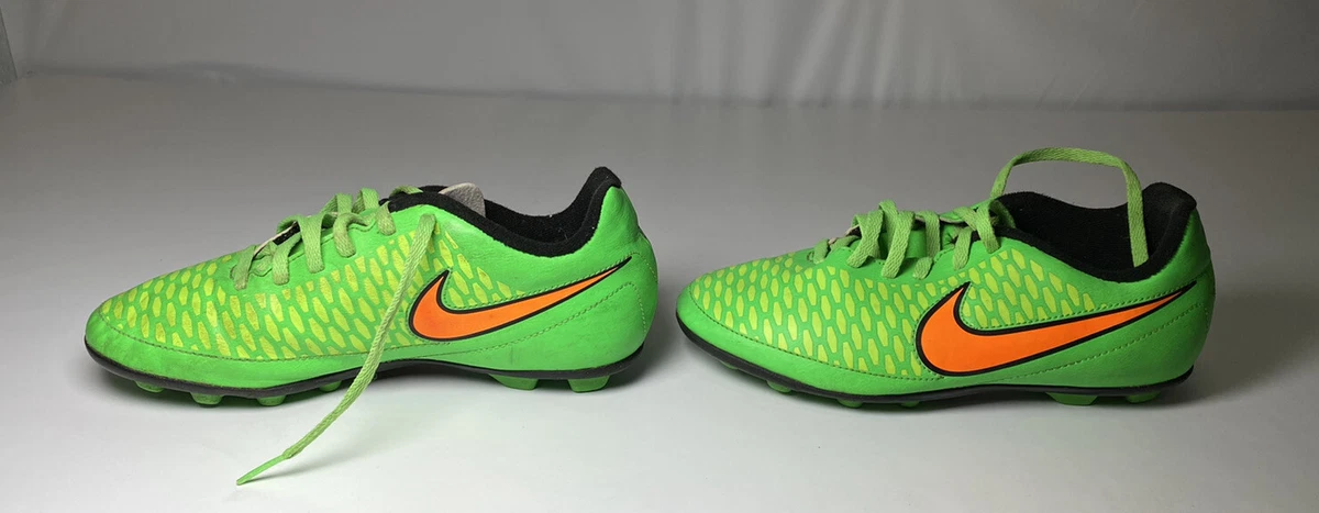 Nike Soccer Cleats Green Orange | eBay