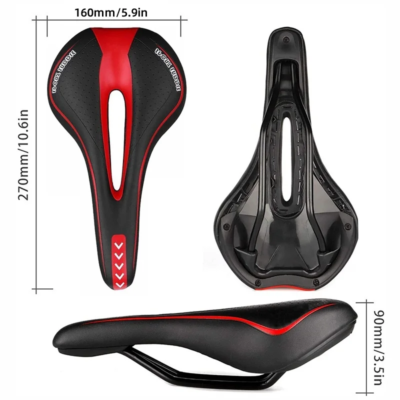 Selle de vélo ergonomique HAOPYOU - modèle confortable pour cyclisme