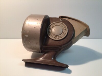 Ancien Moulinet De Pêche RU 331 Drag - Vintage Marron - Occasion