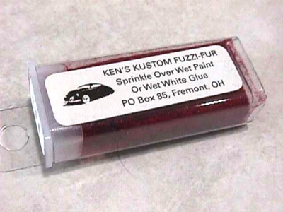 Ken's Kustom Fuzzi-Fur Flocking - #113 Maroon