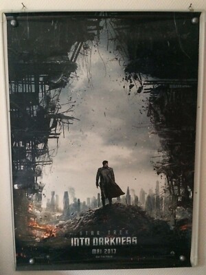 Filmposter * Kinoplakat * A0 * Star Trek - Into Darkness * 2013 *Teaser* gerollt