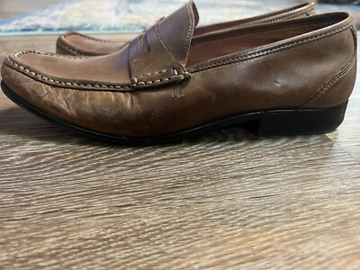 Alfani Brown LeatherLoafers Men 10.5 | eBay display picture 3