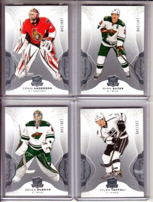 2016-17 The Cup #48 Devan Dubnyk Minnesota Wild BASE CARD