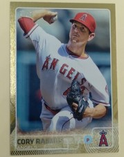 2015 Topps Update Baseball Gold #US369 Cory Rasmus VERY GOOD/EXCELLENT 1448/2015