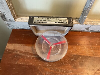 Vintage Ashaway Sinking Fly Line Dacron - Empty With Box