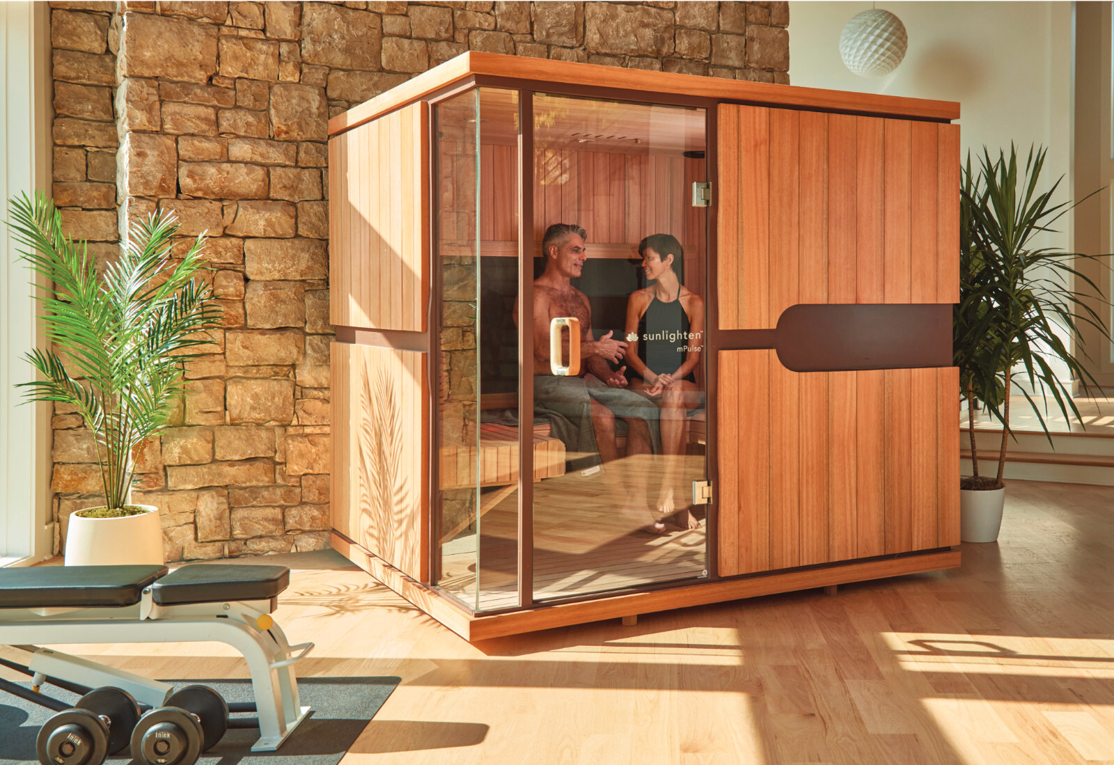 NEW SunLighten mPulse Sauna; Fits 3! 3in1 infrared heaters, indoor