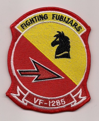 VF-1285 FIGHTING FUBIJARS RESERVE AUGMENT FIGHTER SQN patch