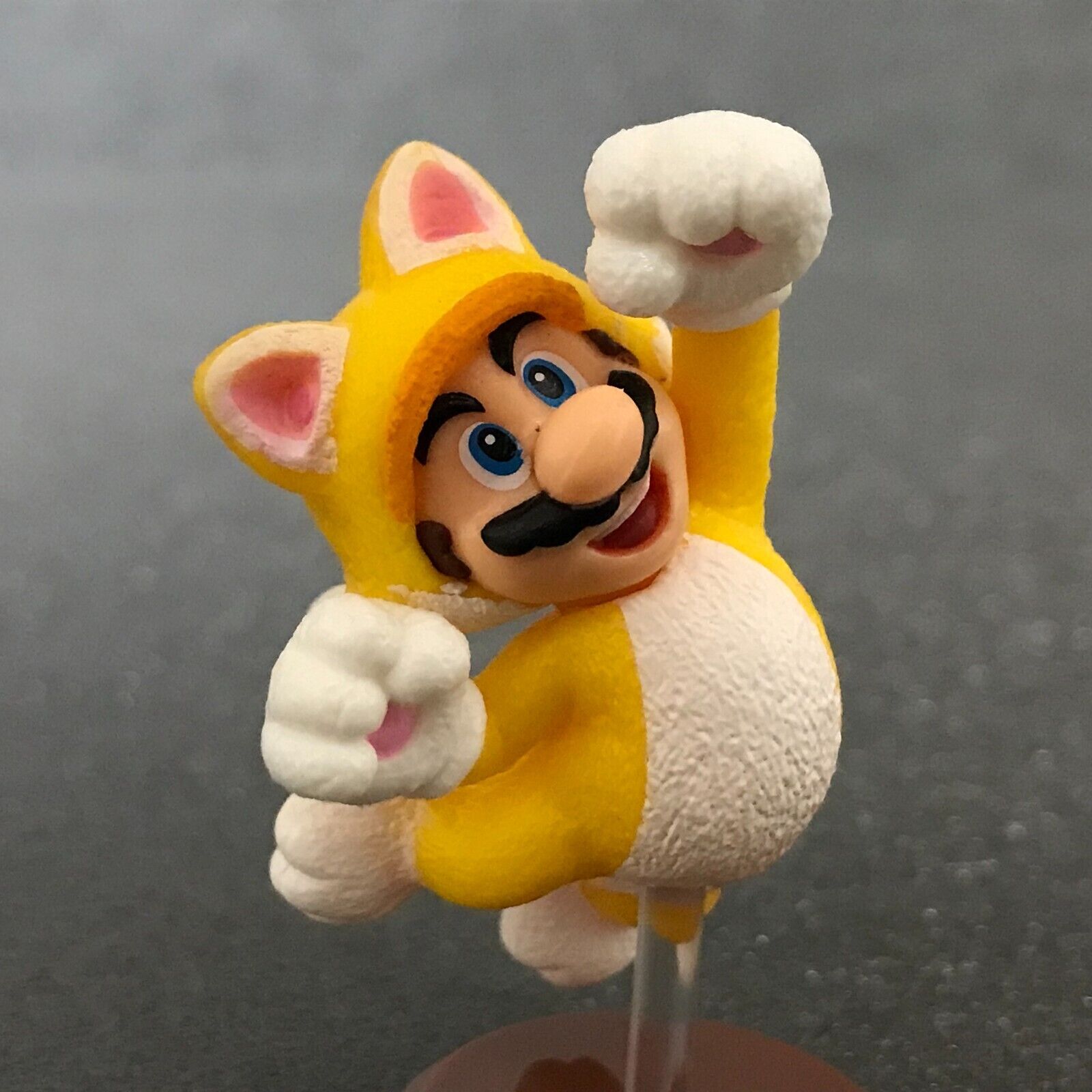 Giga Cat Mario Neko mini Figure Furuta Choco Egg Japan Super Mario Bros  series