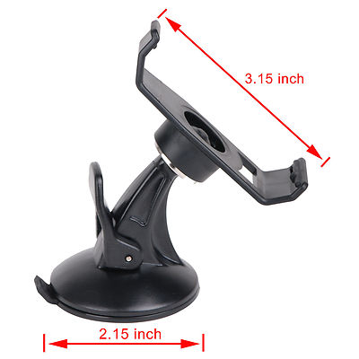 Suction Cup Mount & Clip For Garmin Nuvi 2xx Series GPS (200, 250, 260W, 265T, 270, 275T)