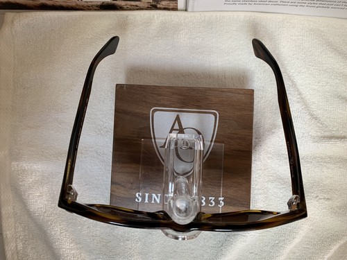 American Optical Saratoga Brown-Demi With True-Color Gray Sunglasses-Authentic - Picture 9 of 9