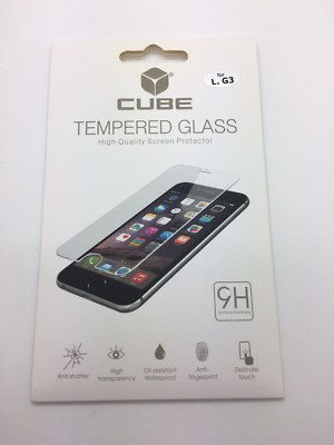 Cube Tempered Glass Screen Protector for LG G3