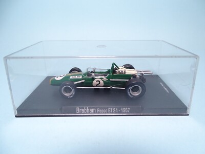 Brabham Repco  BT24 - Formel 1 Rennwagen von 1967 - Modell 1:43 in Vitrine #3045