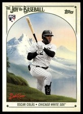 2023 Topps Joy of Baseball Bob Ross Oscar Colas Rookie A24 #79