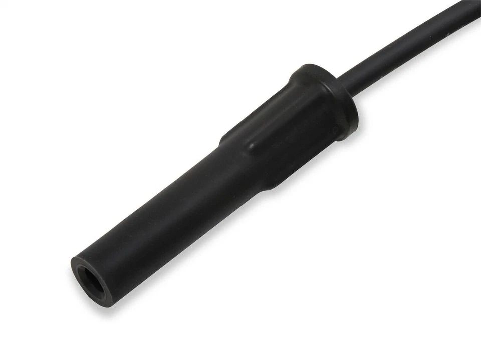 Juego de cables de bujías HOLLEY Univ para GM LS corte a medida - negro Foto 2 de 3