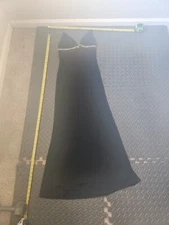 MORRELL MAXIE BLACK FORMAL GOWN SIZE 10 PROM/PAGEANT/WEDDING/NEW YEARS #S22