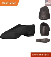 Flexible and Breathable Women's Jazz Shoes with Strong Elastic Slip-On Fit