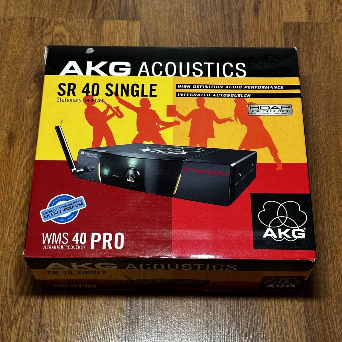 Akg gb40 guitar bug transmitter deals