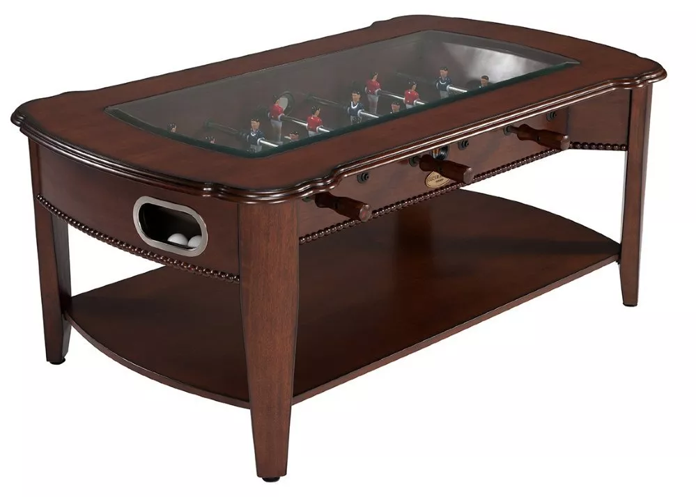 6-in-1 Walnut Table for Dining, Ping Pong, Pool & Other Games