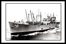 Postcard USS Mauna Loa AE-8