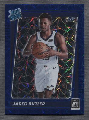 2021-22 Donruss Optic Blue Velocity #199 Jared Butler RC