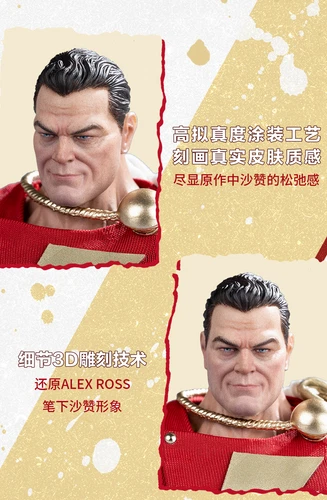 Figura de acción modelo POPMART GONG 1/12 Kingdom Come Shazam/Superman EN STOCK - Imagen 17 de 26