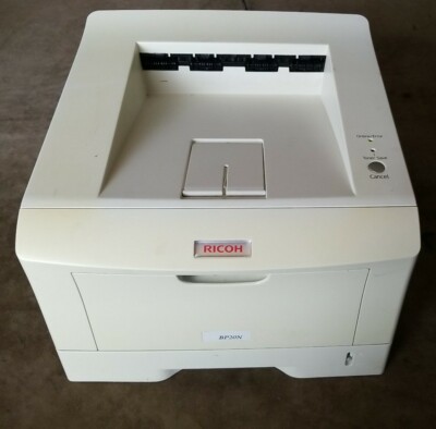 Tested Ricoh BP20N Monochrome Laser Printer Pg Cnt 794 w/ Power Cord *No Toner