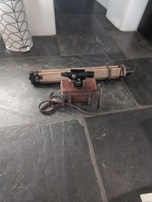 Hall Bros Vintage Theodolite Surveying Equipment Including Case And Tripod