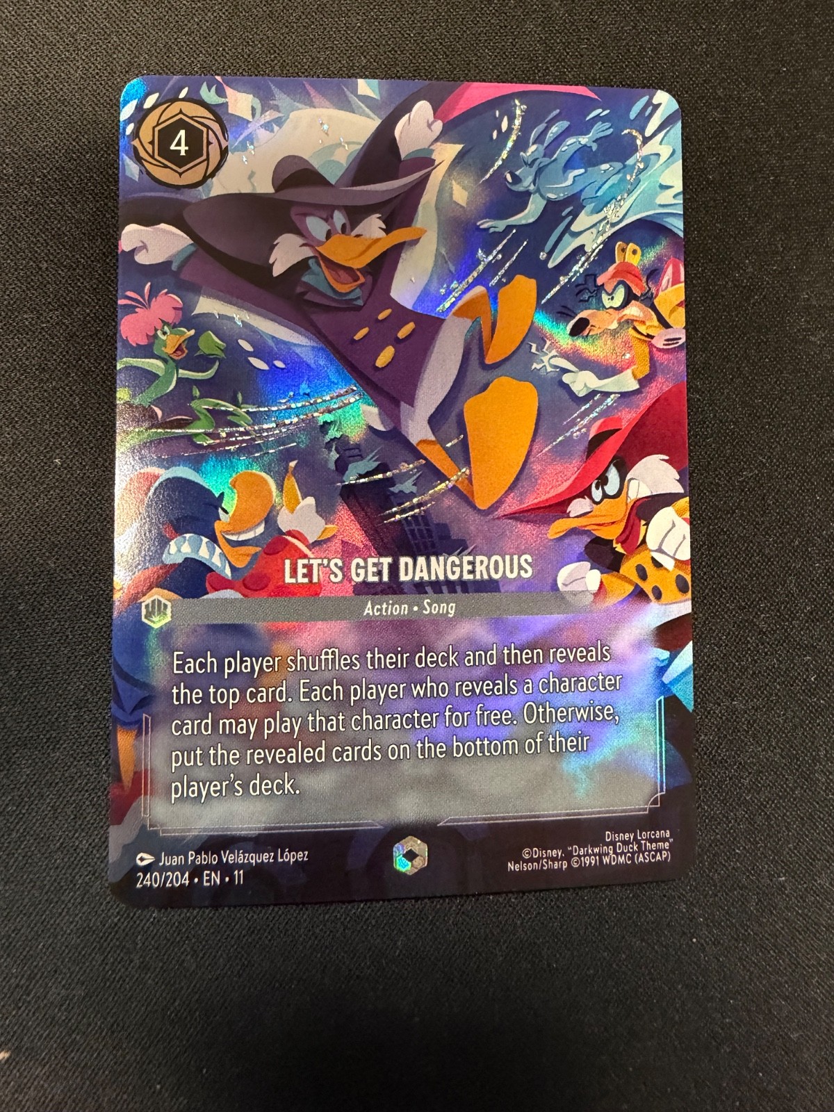 Let's Get Dangerous (Enchanted) 240/204 Winterspell Holo