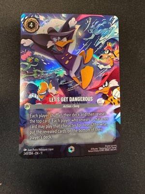 Let's Get Dangerous (Enchanted) 240/204 Winterspell Holo