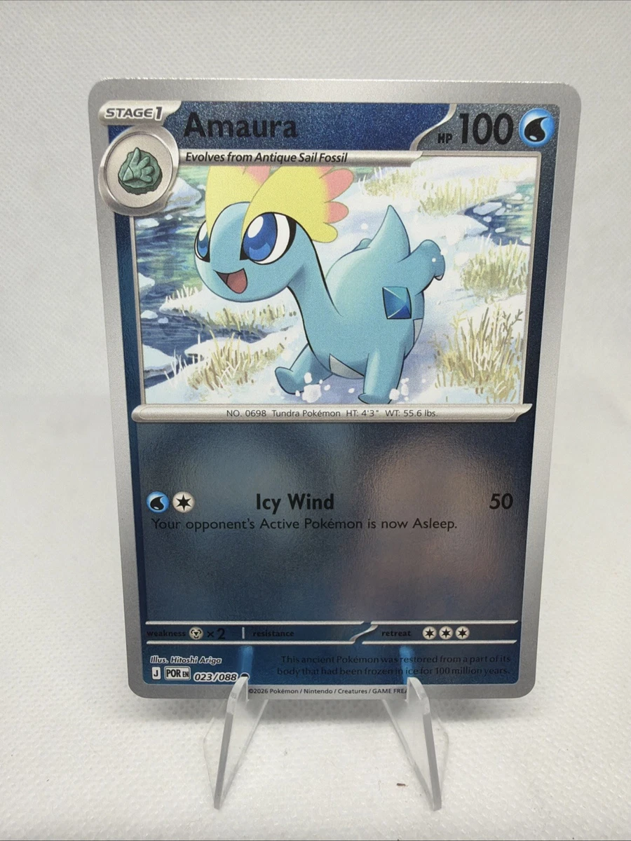 Amaura Pokmon TCG Cards for sale | eBay
