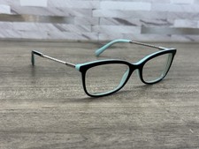 Tiffany Co TF 2169 8055 Black Blue Cat Eye Eyeglasses Frames 53-17-140 Italy