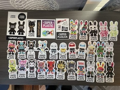Superplastic Sticker Lot Of 30 OG slick, Kranky And janky Series