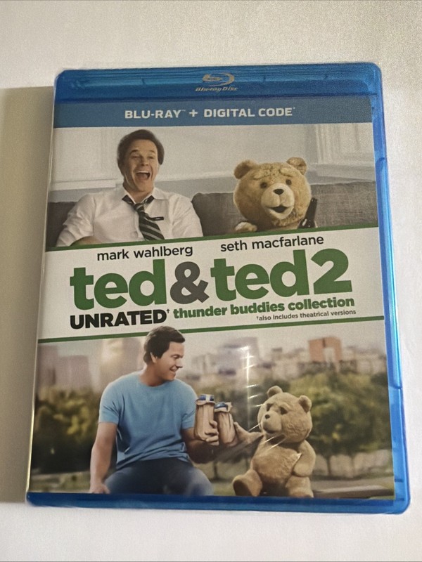 Ted & Ted 2 Unrated (Blu-ray, 2015)