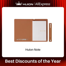 Note 2-In-1 Digital Notebook Drawing Tablet with Battery-Free Pen, Bluetooth Wir