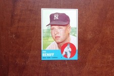 1963 Topps HIGH # 546...Hal Reniff...NY Yankees.......( 274 )
