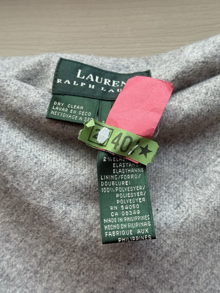 Ralph Lauren Collection Wool Maxi Length Skirt Size 14 - Image 4 of 4