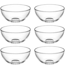 Leonardo Cucina Glas-Schale 14cm Müslischale Dessertschale Schüssel Glas klar