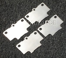 Titanium Brake Pad Shim Heat Shield Set For Lexus Gs460 Rear Titanium Brake Pad Shim Heat Shield Set For Lexus Gs460 Rear