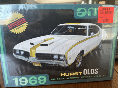 AMT 1969 Oldsmobile 442 Hurst 455 H/O Street Machine Muscle Car New ...