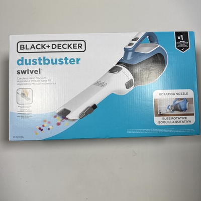 #ad BLACKDECKER Dustbuster R Hand Vacuum White CHV1410L New Sealed $45.00