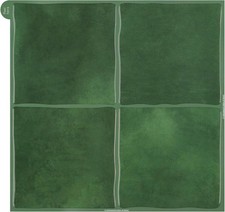 STICKGOO Subway Tiles Peel Stick Backsplash Green 10-Pack