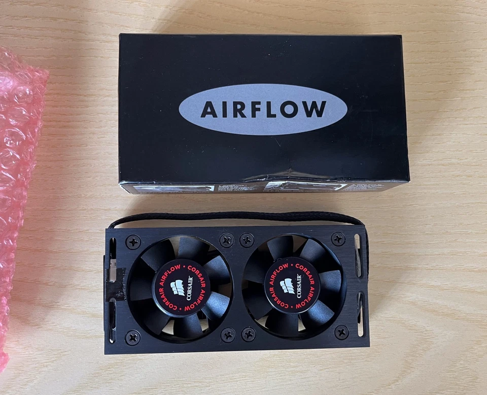 Corsair Airflow Raffreddamento Memorie doppia ventola Memory Ram Cooler dual fan - Image 2 of 4