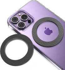 Magnetic Ring for Magsafe Sticker, 2 Pack Strong Magnet Plate for Phone Case, Co