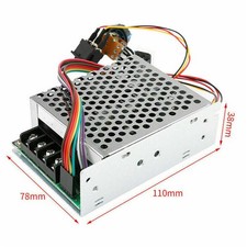 DC 10-55V 12V 24V 48V 60A PWM DC Motor Speed Controller CW CCW Reversible Switch