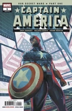Captain America: #1 Ben Harvey (MAIN COVER)1ST PRINT Marvel Comic 2025 NM