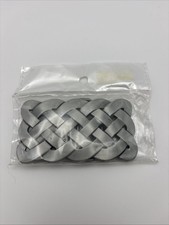 Celtic Cross Knot Metal Belt Buckle Rectangle Silver-Tone Color Buckle Rage NEW